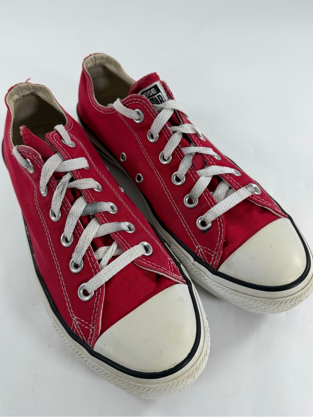 Converse Chuck Taylor All Star Pink Low Top Canvas Sneakers Unisex Men 8 W10